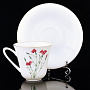 Чайная пара "Гвоздика" форма "Сад" ИФЗ, фотография 1. Интернет-магазин ЛАВКА ПОДАРКОВ