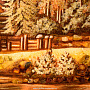 Картина янтарная "Пейзаж. Мельница" 40х60 см, фотография 4. Интернет-магазин ЛАВКА ПОДАРКОВ