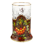 Подстаканник с ручной росписью. Жостово