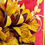 Картина янтарная "Цветы" 63 х 48 см, фотография 3. Интернет-магазин ЛАВКА ПОДАРКОВ