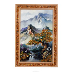 Картина янтарная "Пейзаж" 15х24 см