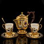 Кофейный сервиз на 2 персоны "Лазурит". Златоуст, фотография 12. Интернет-магазин ЛАВКА ПОДАРКОВ