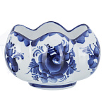 00692461 Гжель САЛАТНИК "ЛИЛИЯ"в коб (СТС)