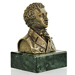 0025327 Бронза Сувенир БЮСТ "ПУШКИН" 