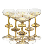 0071165/23234 ГХСЗ LGGLA136 Набор креманок 6 шт 270мл ЗОЛОТОЙ ЛОТОС ПРЕЗЕНТ