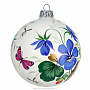 Новогодний елочный шар с ручной росписью, фотография 1. Интернет-магазин ЛАВКА ПОДАРКОВ