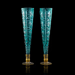 Набор хрустальных фужеров. Златоуст