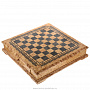 Деревянные шахматы с 2-мя ящиками(карельская береза), фотография 2. Интернет-магазин ЛАВКА ПОДАРКОВ