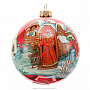 Новогодний елочный шар с художественной росписью, фотография 1. Интернет-магазин ЛАВКА ПОДАРКОВ