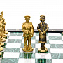 Шахматы из камня и бронзы "Железнодорожные" 37х37 см, фотография 5. Интернет-магазин ЛАВКА ПОДАРКОВ