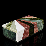 0053730/2016  Нат.камень ШКАТУЛКА 150*80*60