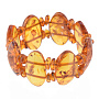 Браслет из натурального янтаря, фотография 1. Интернет-магазин ЛАВКА ПОДАРКОВ