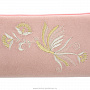 Бархатный очечник с вышивкой "Птица". Розовый, фотография 3. Интернет-магазин ЛАВКА ПОДАРКОВ