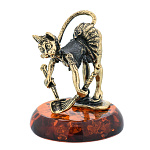 0045880/998 Сувенир Кошка Горничная Лиза Сувенир (коньячный)