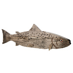 Домино из карельской березы "Форель"