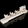 Скульптура из кости "Царская карета", фотография 1. Интернет-магазин ЛАВКА ПОДАРКОВ