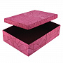 Подарочная упаковка из экокожи розовая, фотография 1. Интернет-магазин ЛАВКА ПОДАРКОВ