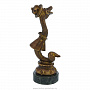 Бронзовая статуэтка змеи "Весельчак", фотография 3. Интернет-магазин ЛАВКА ПОДАРКОВ
