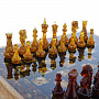 Шахматы с янтарными фигурами 37х37 см, фотография 5. Интернет-магазин ЛАВКА ПОДАРКОВ