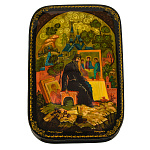 Шкатулка с художественной росписью "Андрей Рублев"