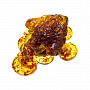 Янтарная статуэтка "Жаба денежная", фотография 7. Интернет-магазин ЛАВКА ПОДАРКОВ