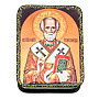 Шкатулка "Николай Чудотворец", фотография 1. Интернет-магазин ЛАВКА ПОДАРКОВ