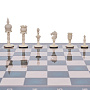 Шахматный ларец с фигурами из кости 48х48 см, фотография 2. Интернет-магазин ЛАВКА ПОДАРКОВ