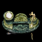 0053722/0070  Нат.камень Письменный прибор  250*120*90