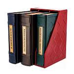 0068851 КНИГА 3Т  РОБЕРТ ГРИН нат. кожа 22,5*16,5 см в коробе