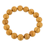 00712043-НП 13.3 гр 12 мм БРАСЛЕТ из натурального горчичного янтаря "ШАРЫ" 19 шар.