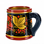 Кружка с росписью. Хохлома, фотография 2. Интернет-магазин ЛАВКА ПОДАРКОВ