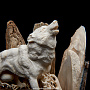 Скульптура из бивня мамонта "Волк", фотография 3. Интернет-магазин ЛАВКА ПОДАРКОВ