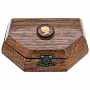 Шкатулка деревянная "Камея", фотография 2. Интернет-магазин ЛАВКА ПОДАРКОВ