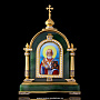 Икона в киоте "Святой Николай Чудотворец" Златоуст, фотография 1. Интернет-магазин ЛАВКА ПОДАРКОВ