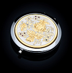 0070671 Златоуст ЗЕРКАЛЬЦЕ дорожное карманное 6см