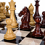 Подарочные шахматы с фигурами ручной работы "Стаунтон" 48х48 см, фотография 8. Интернет-магазин ЛАВКА ПОДАРКОВ