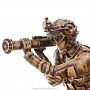 Деревянная резная скульптура "Солдаты ССО". Высота 53 см, фотография 7. Интернет-магазин ЛАВКА ПОДАРКОВ