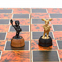 Шахматы деревянные малые "Галлы и римляне" 50х35 см, фотография 7. Интернет-магазин ЛАВКА ПОДАРКОВ