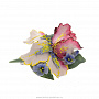 Брошь "Цветы" с фарфоровой лепкой (в ассортименте), фотография 8. Интернет-магазин ЛАВКА ПОДАРКОВ