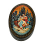 Шкатулка с художественной росписью "Кирибеевич", фотография 1. Интернет-магазин ЛАВКА ПОДАРКОВ