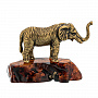 Статуэтка с янтарем "Полосатый слон", фотография 3. Интернет-магазин ЛАВКА ПОДАРКОВ