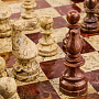 Шахматы с полем и фигурами из камня "Европейские" 43х43 см, фотография 9. Интернет-магазин ЛАВКА ПОДАРКОВ