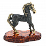 Статуэтка с янтарем "Лошадь Радуга", фотография 4. Интернет-магазин ЛАВКА ПОДАРКОВ