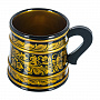 Кружка "Цветы". Хохлома, фотография 1. Интернет-магазин ЛАВКА ПОДАРКОВ