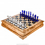 Шахматы из карельской березы с фигурами из хрусталя, фотография 1. Интернет-магазин ЛАВКА ПОДАРКОВ