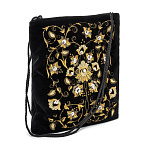 -2000089780013 Сумка "Зимняя сказка" бархат Разм. 31*25*4 Мод. 336 Рис. 1291 п.х.с. РН39 АР, 