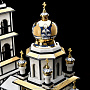 Часы интерьерные из камня "Православный храм". Златоуст, фотография 3. Интернет-магазин ЛАВКА ПОДАРКОВ