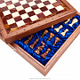 Шахматы из камня в ларце 32*32 см "Европейские", фотография 9. Интернет-магазин ЛАВКА ПОДАРКОВ