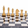 Подарочные шахматы с фигурами ручной работы "Стаунтон" 48х48 см, фотография 3. Интернет-магазин ЛАВКА ПОДАРКОВ