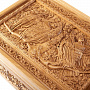 0053589/RTR-82.L Лото в резной шкатулке из ясеня "Сирин и Алконост.Песнь радости и печали"", фотография 1. Интернет-магазин ЛАВКА ПОДАРКОВ